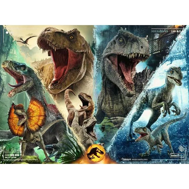 Jurassic World: Species Surveillance - 100 XXL Pieces
