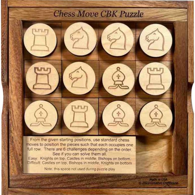 Chess Moves CBK Puzzle