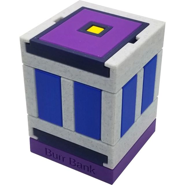 Burr Bank - 3D Printed Burr and Sequential Discovery Puzzle