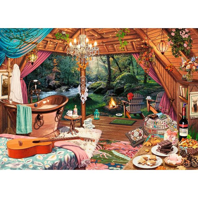 Cozy Glamping - Large Piece Format