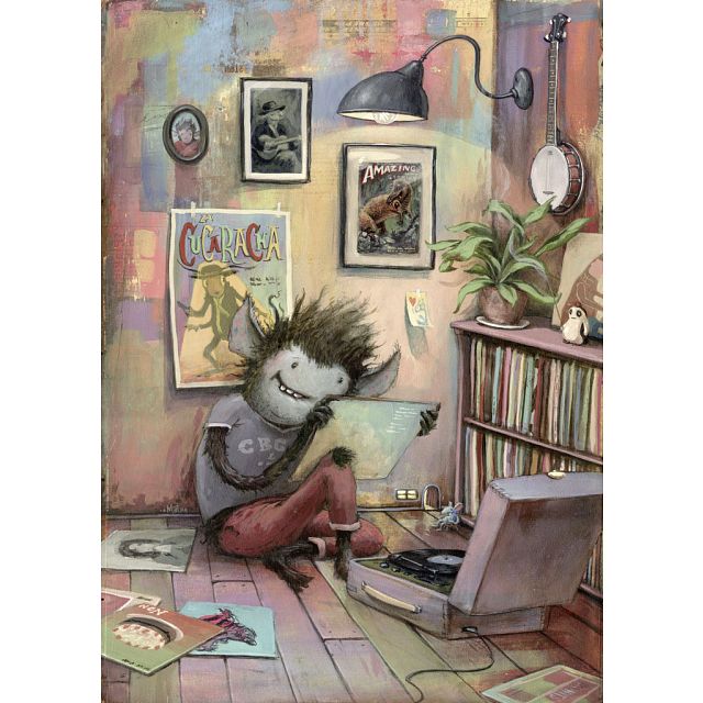 Zozoville: Vinyl Monster | 1000 Pieces | Puzzle Master Inc