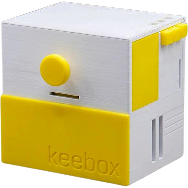 Keebox Yellow Sequential Discovery Puzzle Box Puzzle Boxes Puzzle