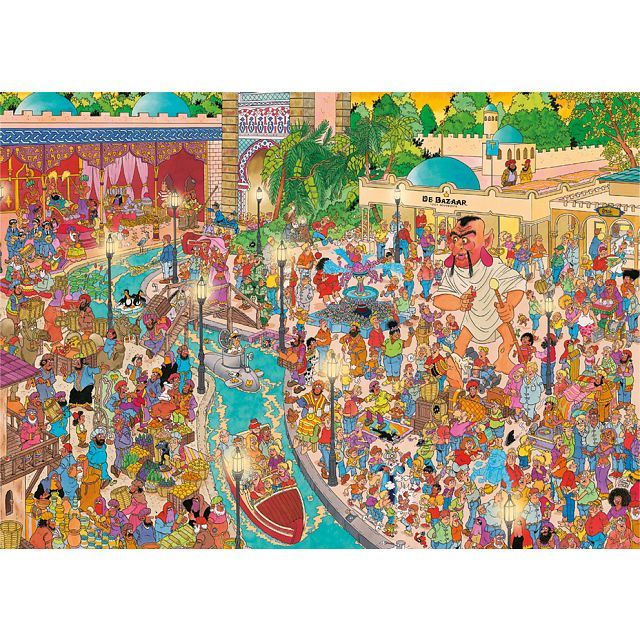 Jan van Haasteren Comic Puzzle - Fata Morgana: Efteling (1000pc)