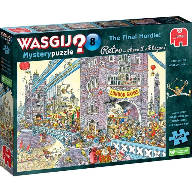 Wasgij Mystery Retro #8: The Final Hurdle!