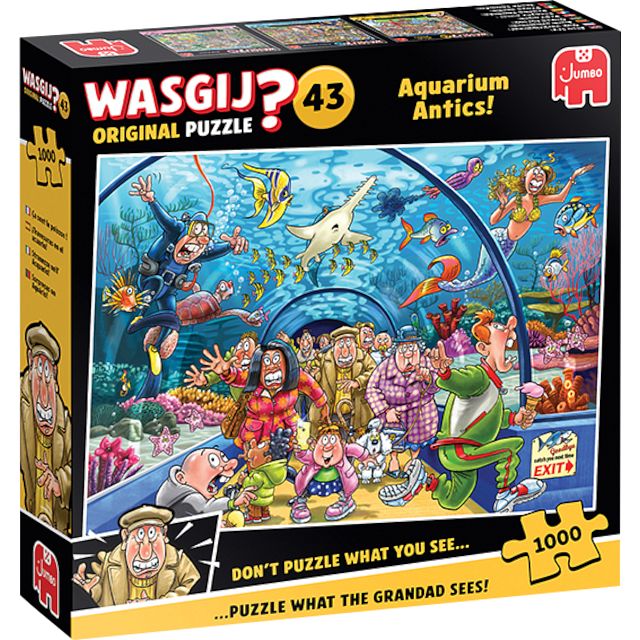 Wasgij Original #43: Aquarium Antics!