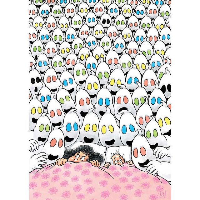 Jan van Haasteren Comic Puzzle - Good Night