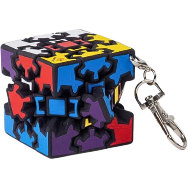 Mini Meffert's Deluxe Keychain Puzzle: Gear Cube | Meffert's