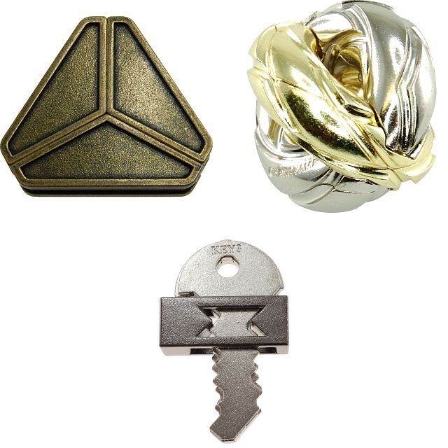 Group Special - a set of 3 Hanayama Puzzles at 40% off