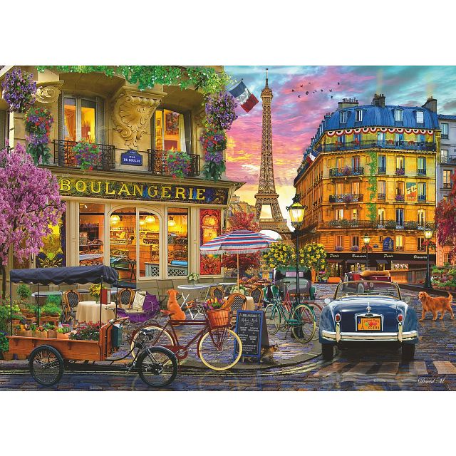 Paris in the Dawn