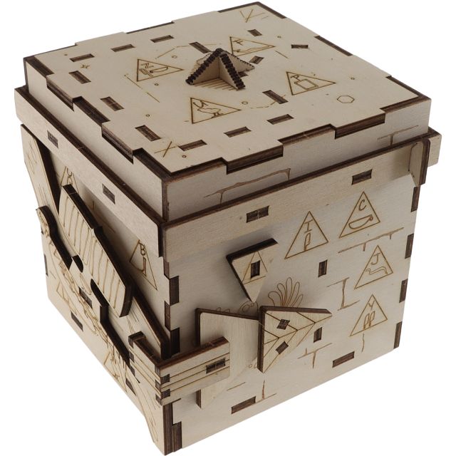 Inscape: Escape Room In A Box - Set Of 5 Puzzles | Wooden Puzzle Boxes | Puzzle Master Inc