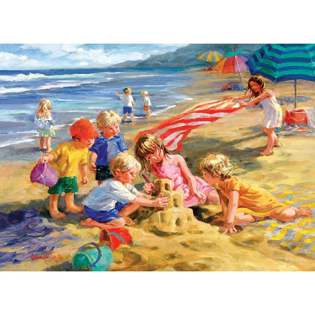 Fun in the Sun - Large Piece Jigsaw Puzzle