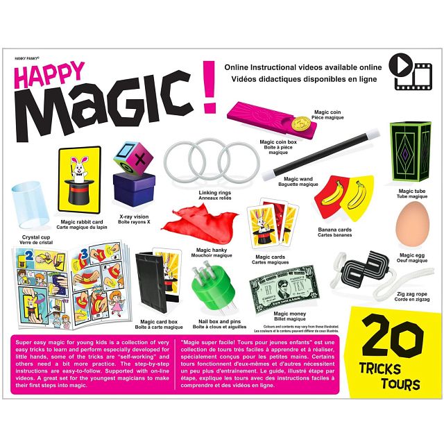 Happy Magic: Super Easy Magic Set | Magic Items | Puzzle Master Inc