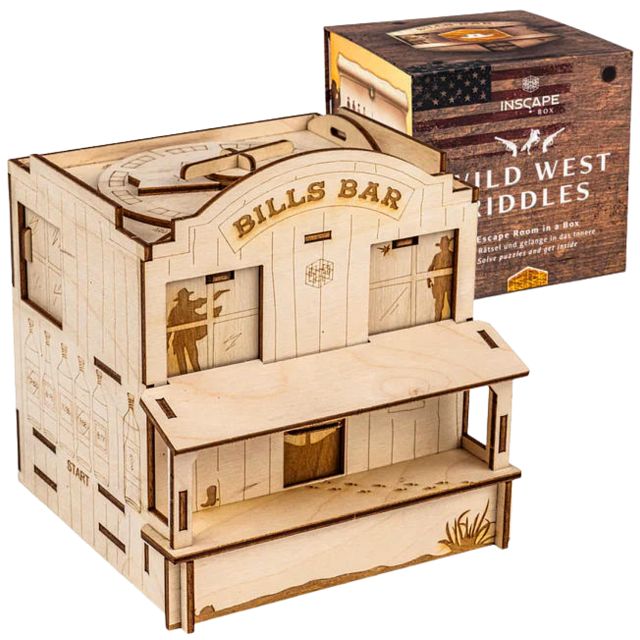 Wild West Riddles - Escape Room in a Box