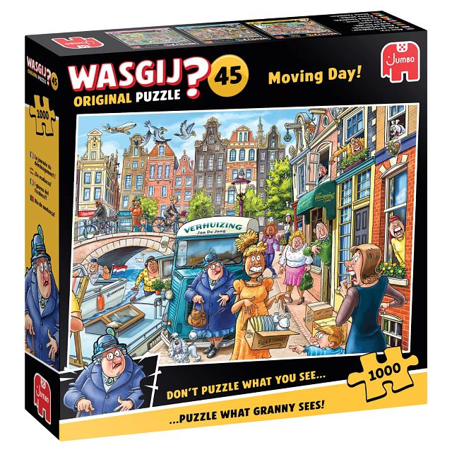 Wasgij Original #45: Moving Day!