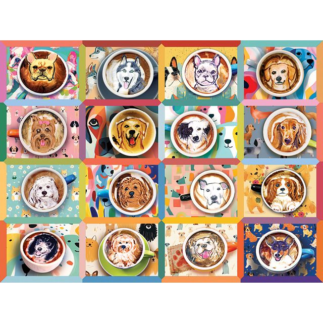 Puppy Lattes - Large Piece