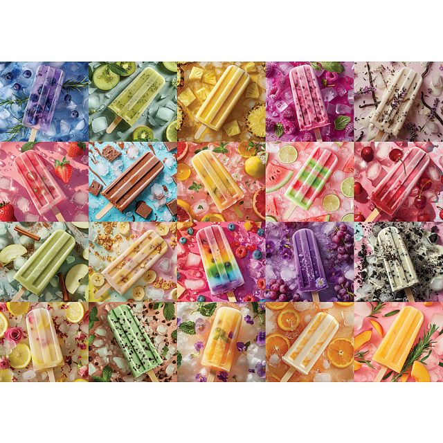 Ice Lollies - Large Piece
