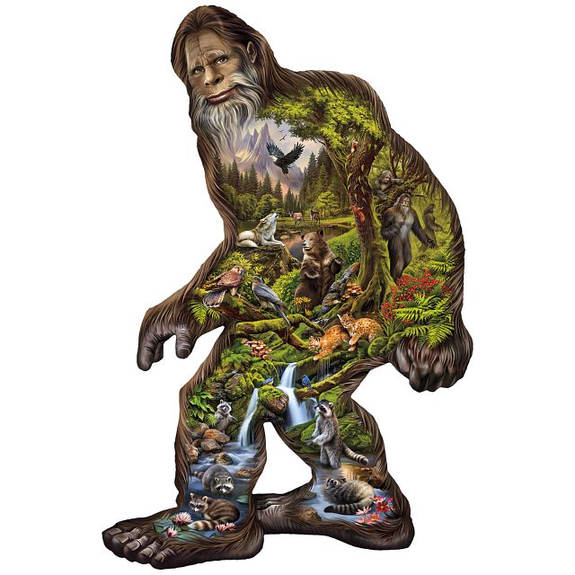Out of the Forest - Shaped Jigsaw Puzzle