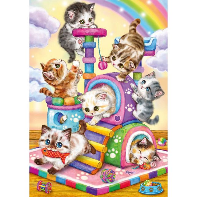 Playful Purr Babies - 35 XXL Pieces