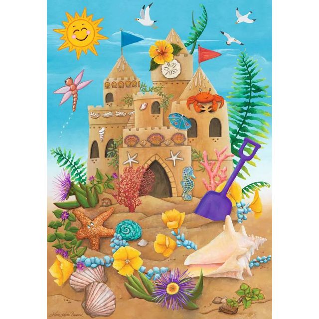 Sunshine Sandcastle - 35 XXL Pieces