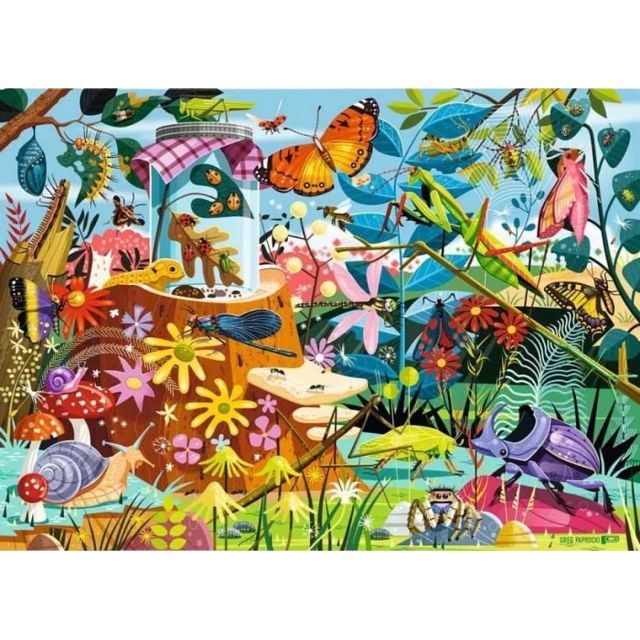 Backyard Bug World - 60 XXL Pieces