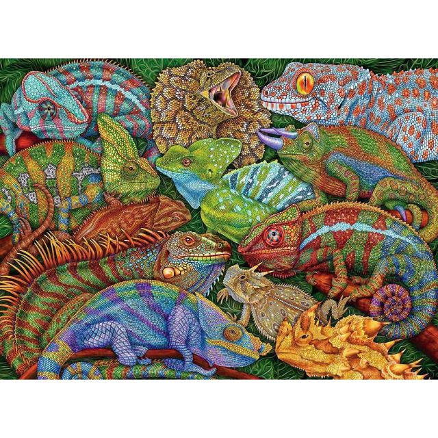 Riveting Reptiles - 300 XXL Pieces