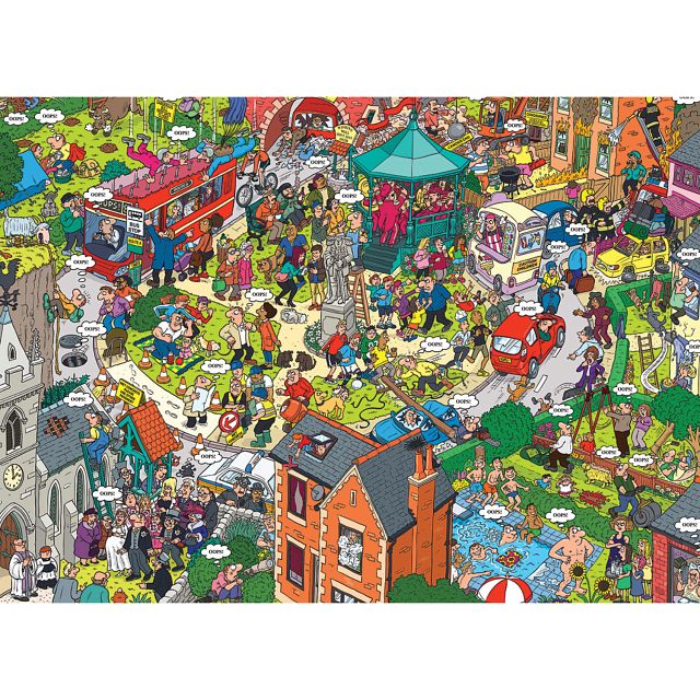 What Could Go Wrong? - Large Piece Jigsaw Puzzle