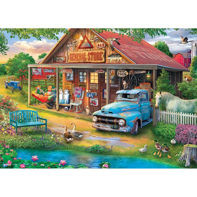 Connecting Pieces: Country Store - 48 Piece Puzzle