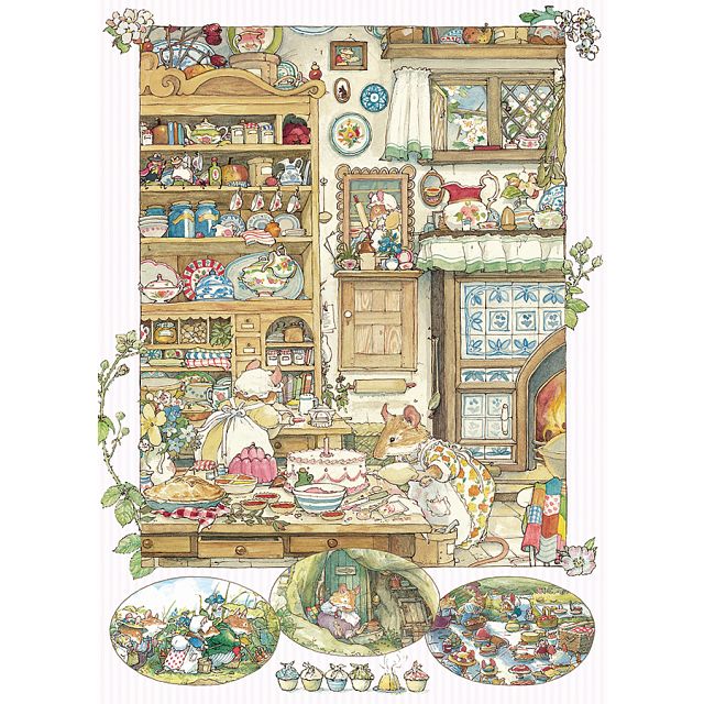 Brambly Hedge Picnic Preparations - Large Piece
