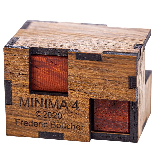 Minima Set - Puzzles 1-4 | European Wood Puzzles | Puzzle Master Inc
