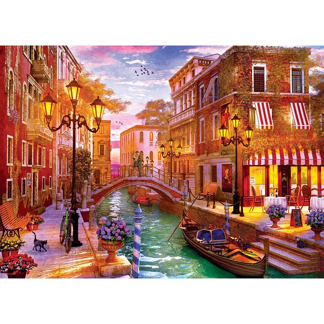 Sunset Over Venice - Dominic Davison