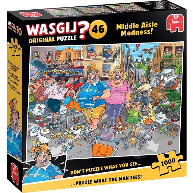 Wasgij Original #46: Middle Aisle Madness!