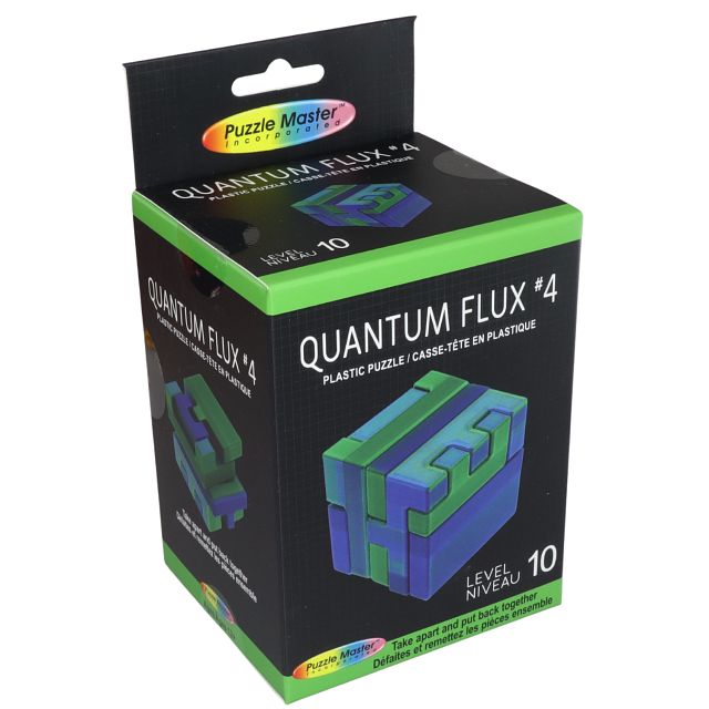 Quantum Flux 4 - Interlocking Cube | 3D Printed Puzzles | Puzzle