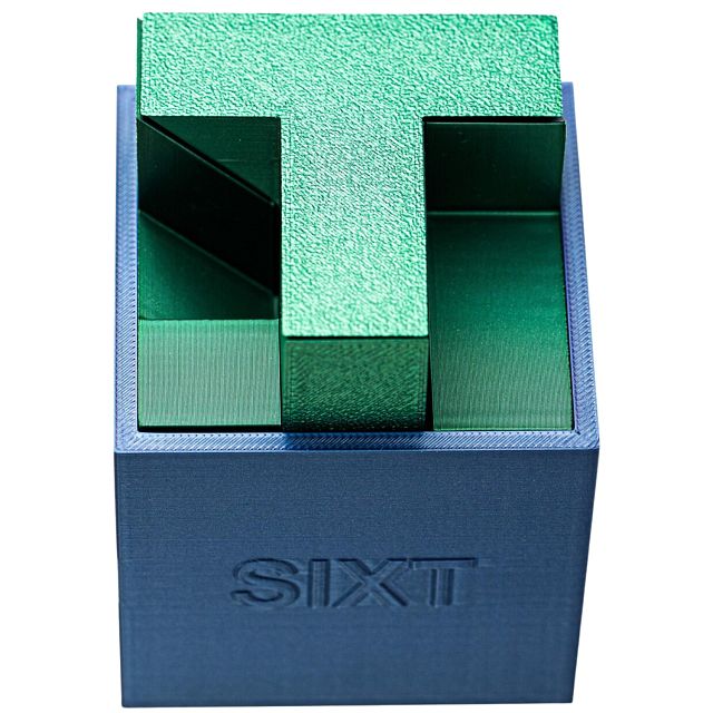 SIXT Packing Puzzle | 3D Printed Puzzles | Puzzle Master Inc