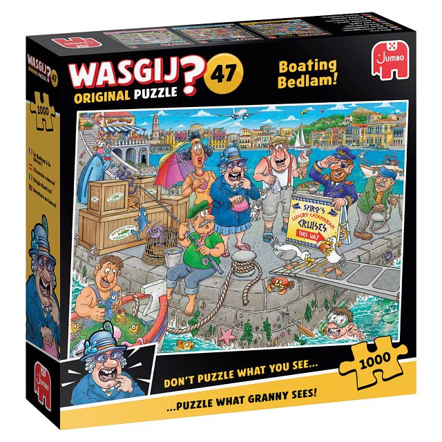 Wasgij Original #47: Boating Bedlam!