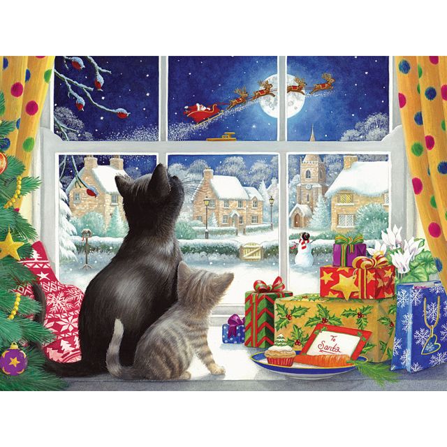 Waiting For St. Nick - Large Piece