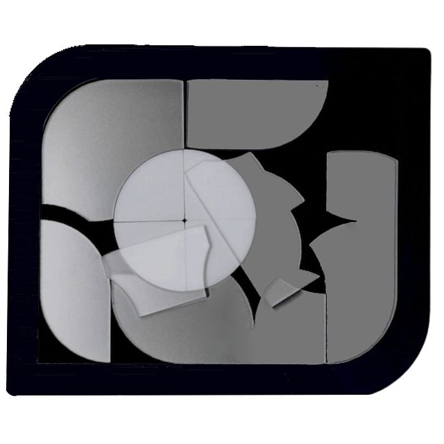 Pluto - Acrylic Packing Puzzle