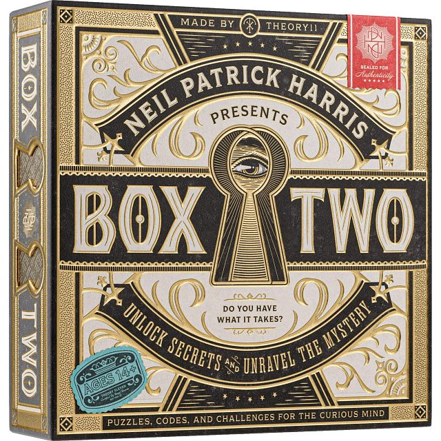Box TWO by Neil Patrick Harris - Escape Room Game