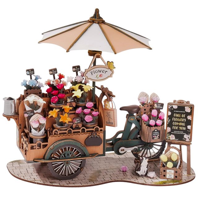 Rolife 3D Puzzle Creation Set - Blossom Cart