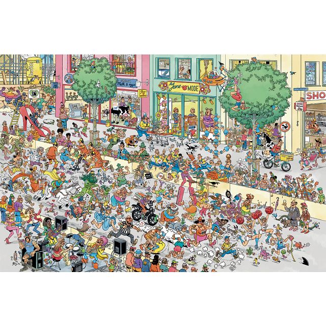 Jan van Haasteren Comic Puzzle - Pumped Up