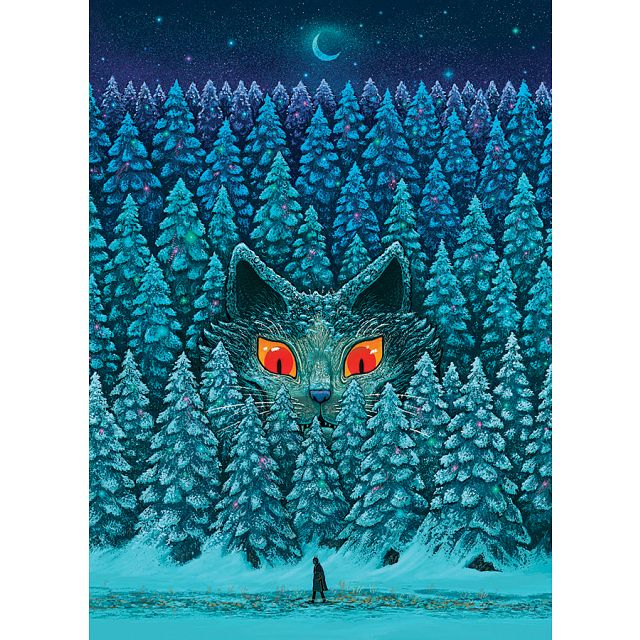 Be Wary the Silent Night - Large Piece