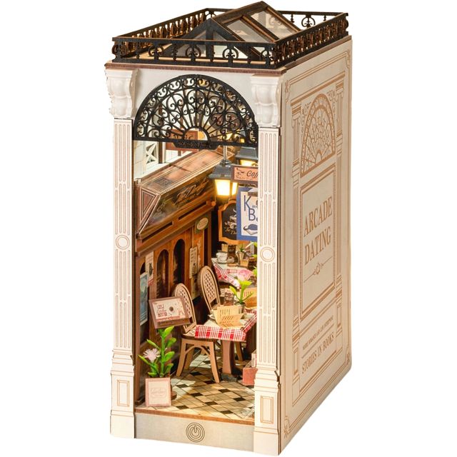 Rolife DIY Book Nook Shelf Insert (Bookend) - Arcade Dating