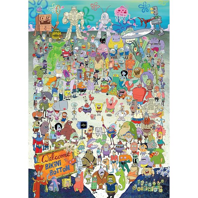 SpongeBob Squarepants - 1000 Piece Jigsaw