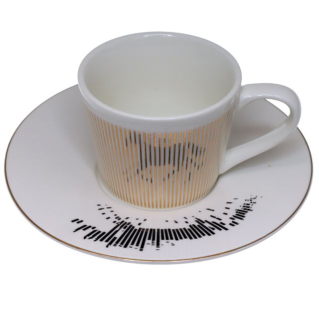 Moving Reflection Ceramic Coffee Cup