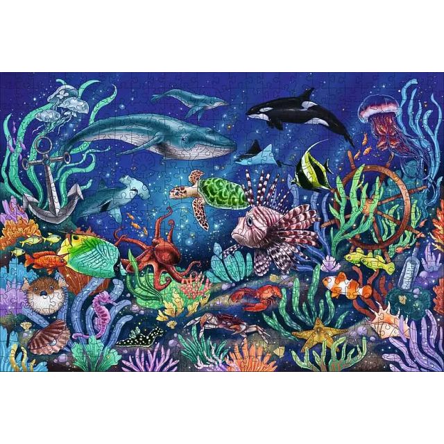 Under the Sea - Wooden Jigsaw Puzzle
