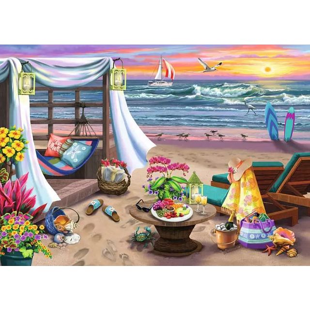 Cabana Retreat - Large Piece Format