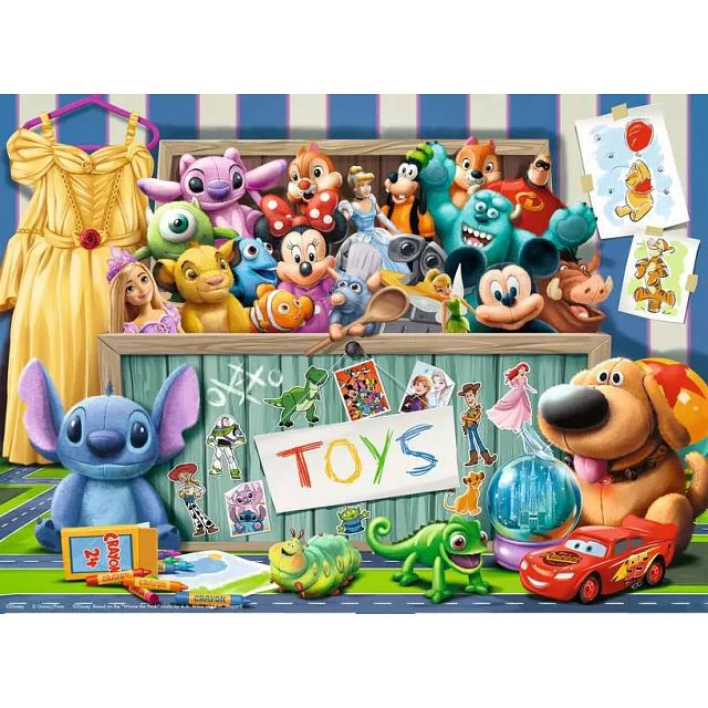 Disney Pixar: Toybox Collection - 100 XXL Pieces