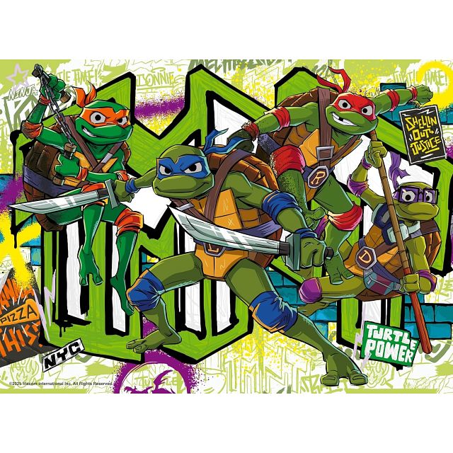 Teenage Mutant Ninja Turtles:The Invincible Turtles - XXL Pieces