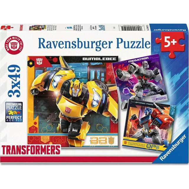 Transformers: Matrix of Leadership - 3 x 49 Piece Puzzles