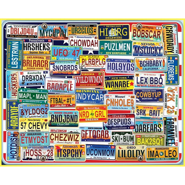 Vanity Plates
