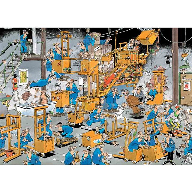 Jan van Haasteren Comic Puzzle - Go Forth
